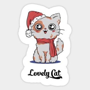 Lovely cat Sticker